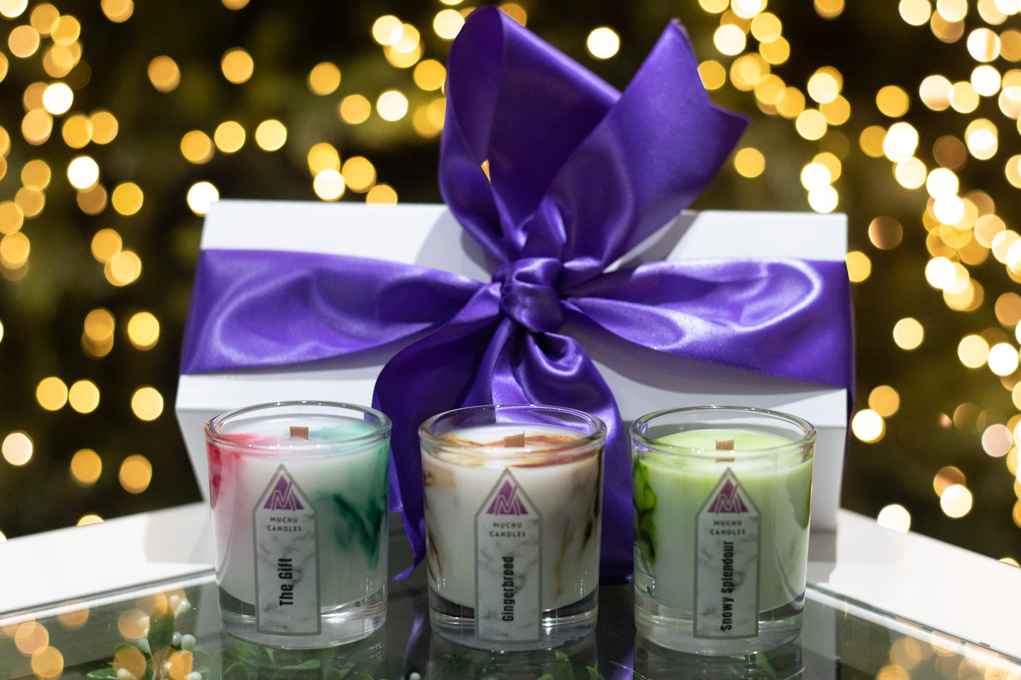 Festive Votive - Trio Gift Set